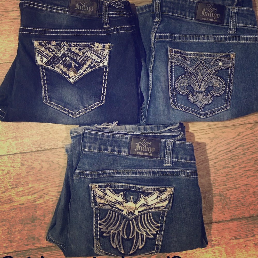 3 I love Indigo Premium Jeans.